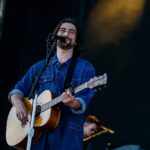 Noah Kahan performs at Boston Calling 2023.