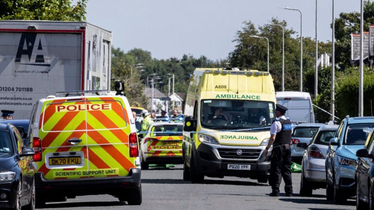 Stabbing rampage in England leaves 2 children dead, 11 injured