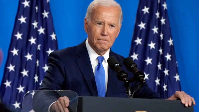 FILE - President Joe Biden speaks at a news conference July 11, 2024, in Washington.