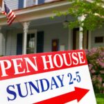 Adobe Stock of an open house sign