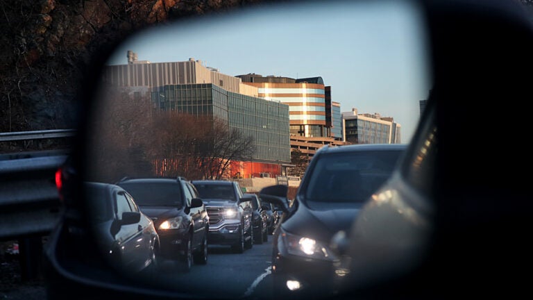 Traffic was at a near standstill on Rte 128 South (95 South).