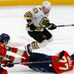 Brad Marchand injury update Bruins-Panthers Game 5